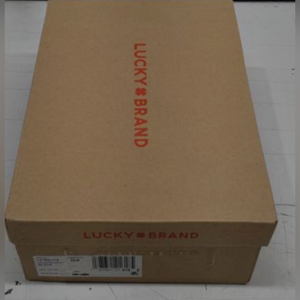 Lucky Brand “Maliya” Ankle Strap Woven Toe Block Heel – Size 10 – NEW - Picture 4 of 4